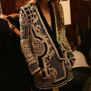 NWT LuxeDress Beaded Jacked - AMAZING